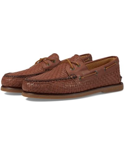 Sperry Top-Sider Gold Authentic Original 2-eye Woven - Brown