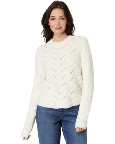 Carve Designs Monroe Sweater - White