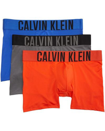 Calvin Klein Intense Power 3-pack Boxer Brief - Orange
