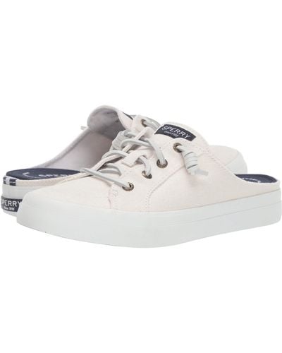 Sperry Top-Sider Crest Vibe Mule Canvas - White