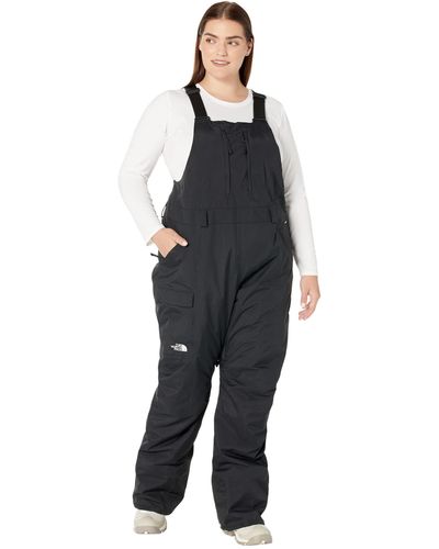 The North Face Plus Size Freedom Insulated Bib - Black