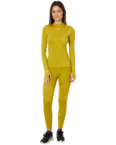 adidas By Stella Mccartney Truepurpose Training Long-sleeve Top - Yellow