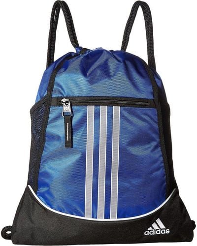 adidas Alliance Ii Sackpack (bold Blue) Bags