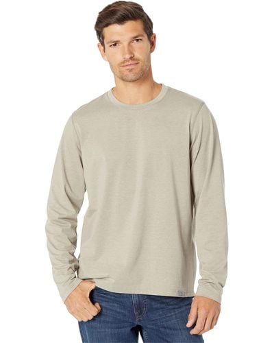 L.L. Bean Insect Shield Field Tee Long Sleeve - Gray