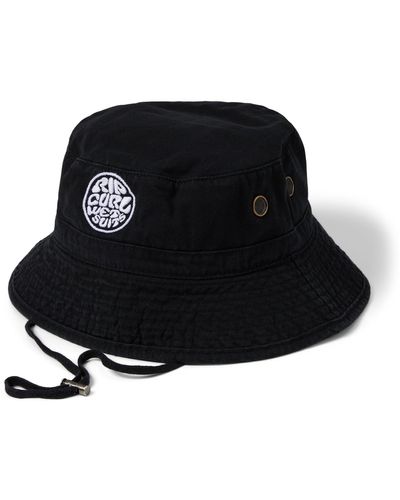 Rip Curl Wetsuit Icon Mid Brim Hat - Black