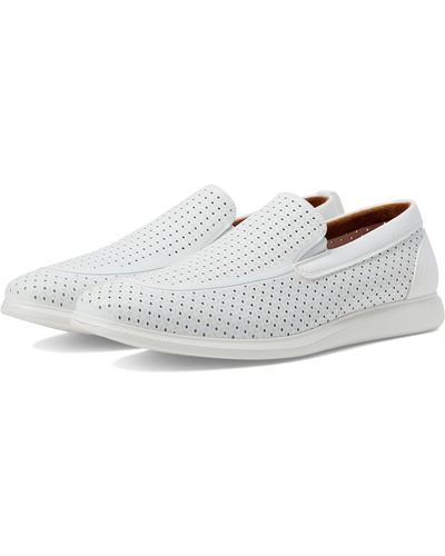 Stacy Adams Remy Perfed Slip-on - White