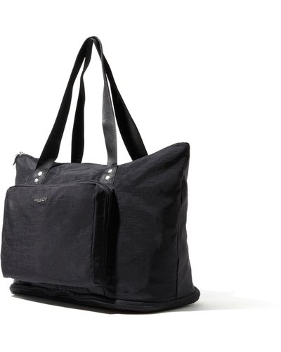 Baggallini Carryall Expandable Packable Tote - Black