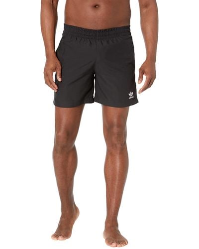 adidas Originals Solid Swim Shorts - Black
