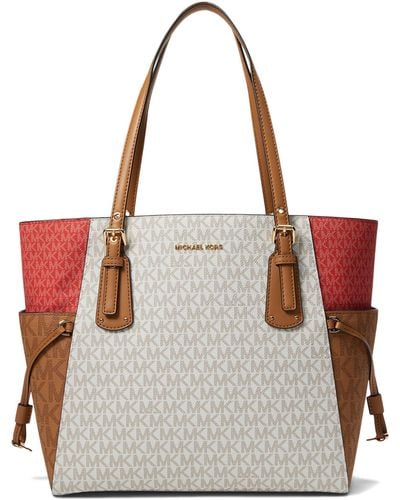 Michael Kors Voyager East West Tote - White