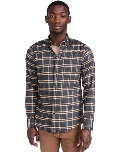 Faherty The All Time Shirt - Gray