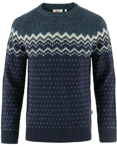 Fjallraven Ovik Knit Sweater - Blue