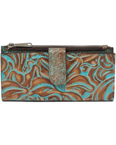 Patricia Nash Nazari Bifold Wallet - Green