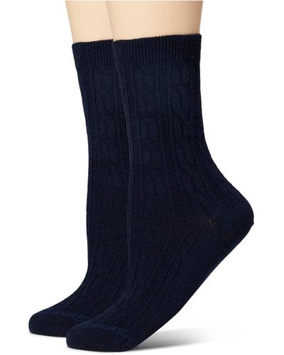 Smartwool Everyday Cable Crew 2-pack Socks - Blue