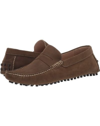 Carlos By Carlos Santana Ritchie Driver Loafer - Brown