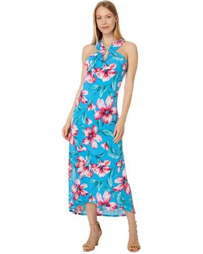 Tommy Bahama St. Barts Blossom Maxi Dress - Blue