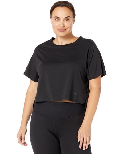 The North Face Plus Size Ea Dawndream Relaxed Short Sleeve - Black