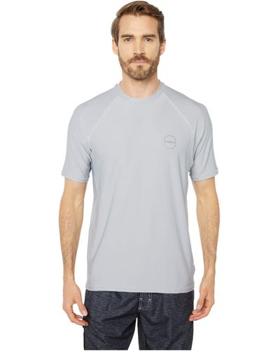 O'neill Sportswear 24-7 Traveler Short Sleeve Sun Shirt - Gray