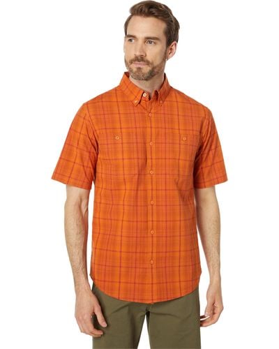 Mountain Khakis Dune Short Sleeve Woven Shirt Classic Fit - Orange
