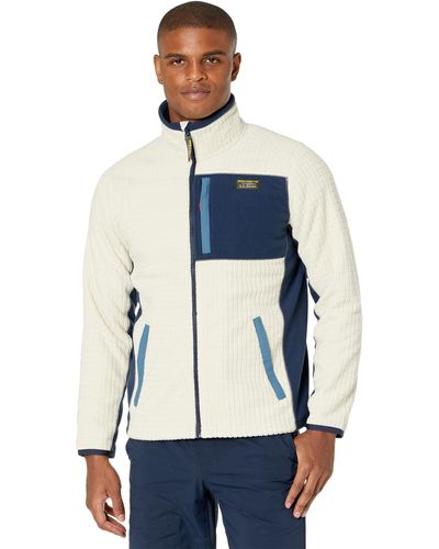 L.L. Bean Mountain Classic Windproof Fleece Jacket - Blue