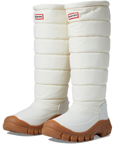 HUNTER Intrepid Tall Snow Boot - White