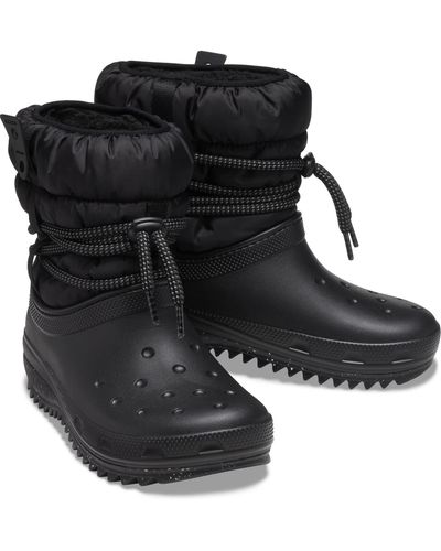 Crocs™ Classic Neo Puff Luxe Boot - Black