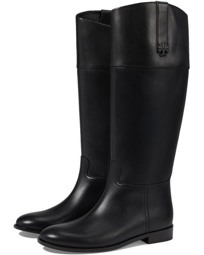 Tory Burch 55 Mm Double T Riding Boot - Black