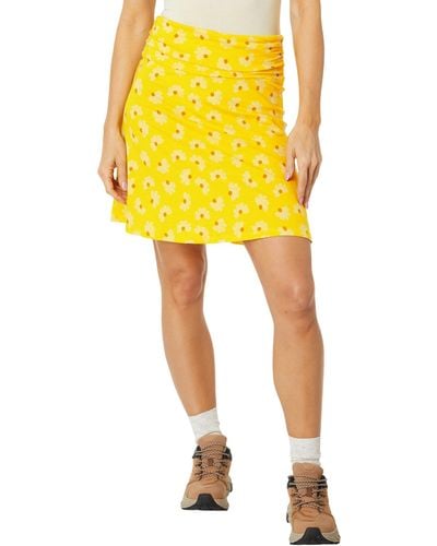 Toad&Co Chaka Skirt - Yellow