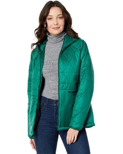 Burton Vers-heat Insulated Hooded Synthetic Down Jacket - Green