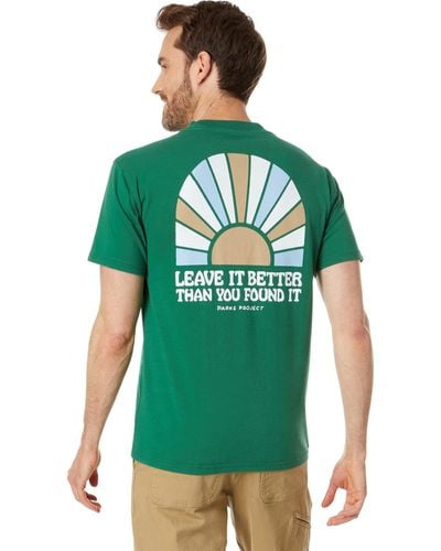 Parks Project Leave It Better Sunrise Tee - Green