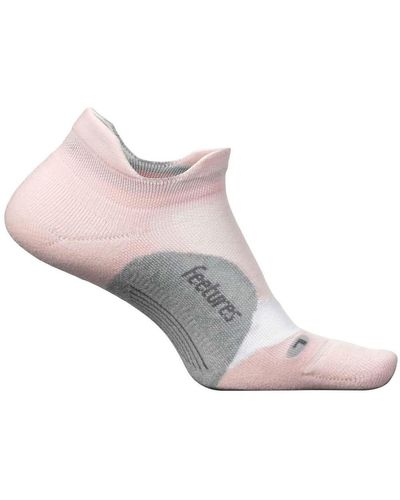 Feetures Elite Light Cushion No Show Tab - Pink
