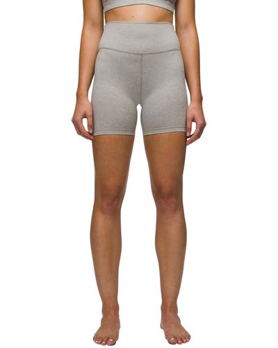 Prana 6 Heavana Shorts - Gray
