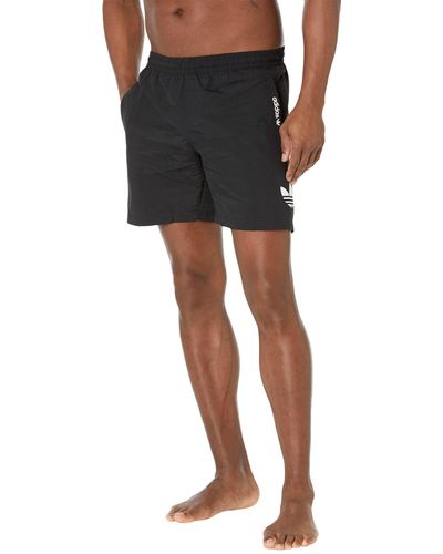 adidas Originals Trefoil Swim Shorts - Black