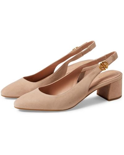 Cole Haan The Go-to Slingback Pump 45 Mm - Natural