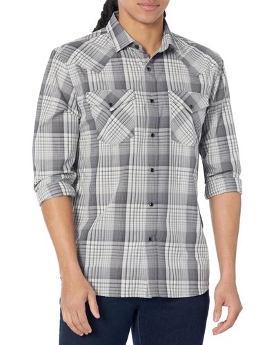 Pendleton Frontier Shirt Long Sleeve - Gray