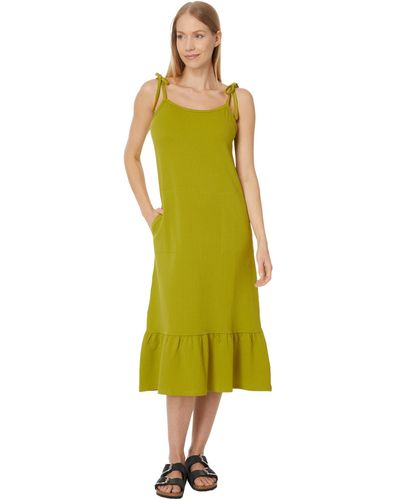 Toad&Co Dandelion Midi Sleeveless Dress - Yellow