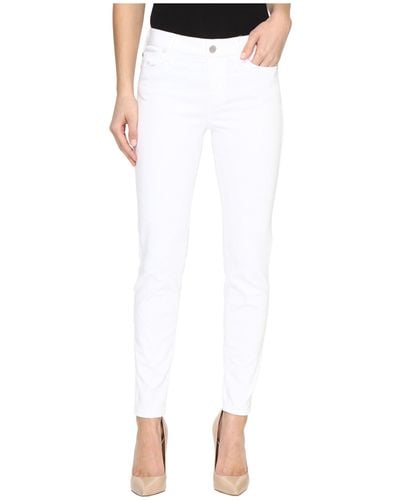 Liverpool Los Angeles Abby Ankle Skinny Jeans - White