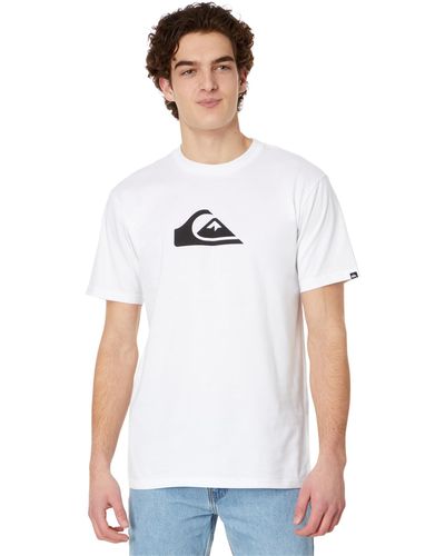 Quiksilver Comp Logo Shirt - White