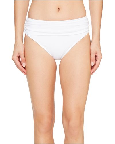 Tommy Bahama Pearl High-waist Sash Bikini Bottom - White