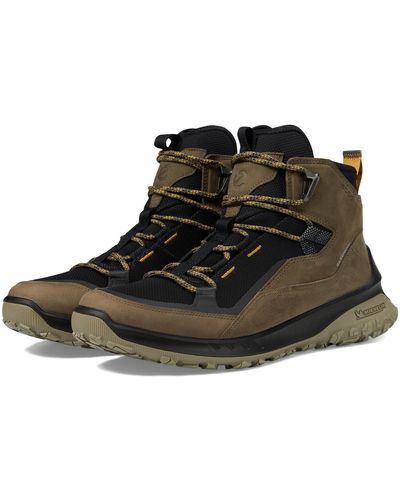 Ecco Ultra Terrain Waterproof Mid Hiking Boot - Black
