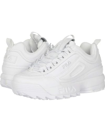 Fila Disruptor Ii Premium Fashion Sneaker - White