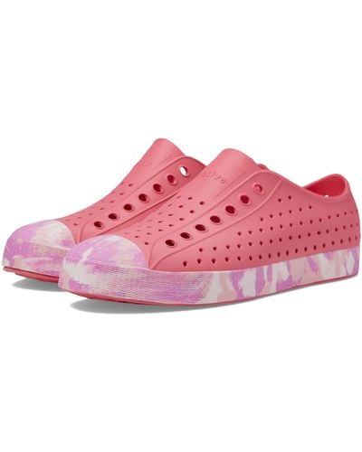 Native Shoes Jefferson Sugarlite Marbled - Pink