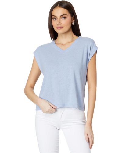 Madewell Relaxed V-neck Tee - Blue