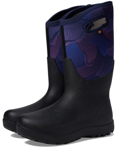 Bogs Neo - Classic Tall Abstract Shapes - Blue