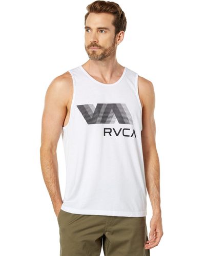 RVCA Va Blur Tank - White