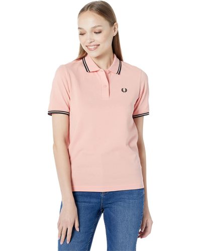 Fred Perry Twin Tipped Shirt - Orange