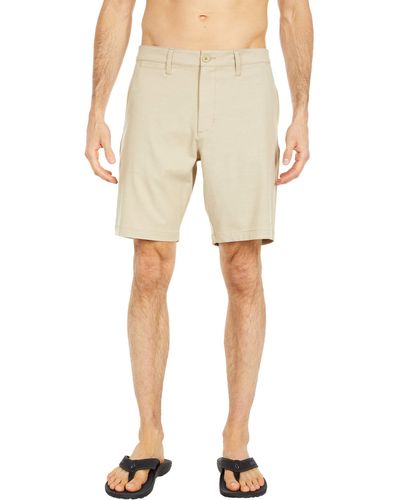 RVCA Back In Hybrid Shorts - Natural