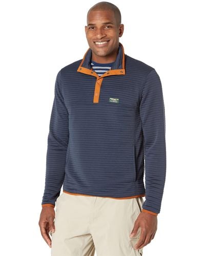 L.L. Bean Airlight Knit Pullover - Tall - Blue