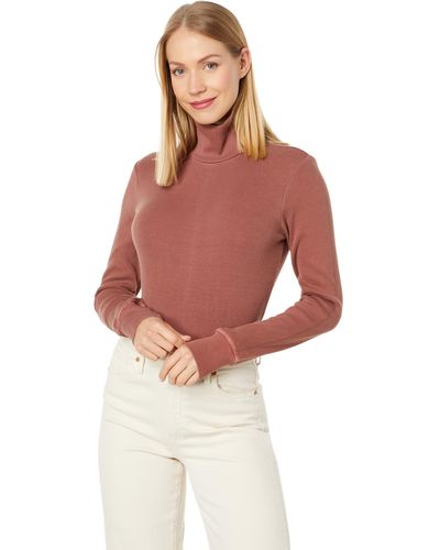 Lamade Ronnie Crop Turtleneck - Red