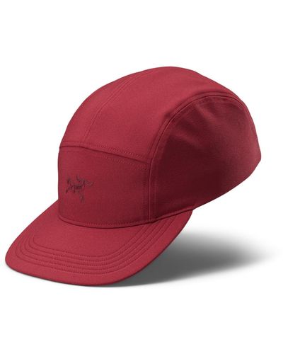 Arc'teryx Calidum 5 Panel Hat - Red