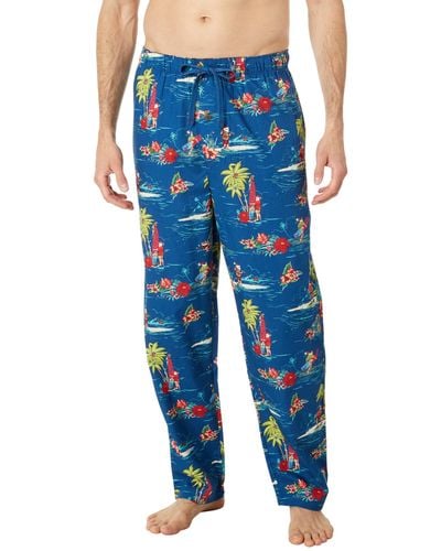 Tommy Bahama Woven Pajama Pants - Blue